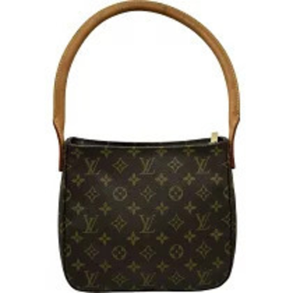 Louis Vuitton Looping Brown Monogram Canvas Handbag